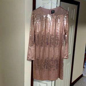 Vince Camuto 10 Sequin Holiday Dress